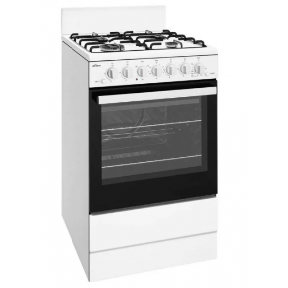 CFG504WCH Chef 54cm Freestanding Cooker - White